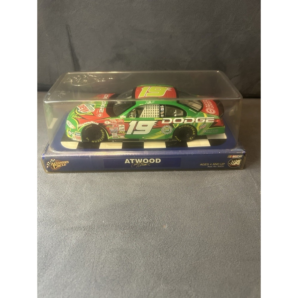 Casey Atwood #19 Mountain Dew Dodge 1:24 Action Winner's Circle NASCAR Diecast